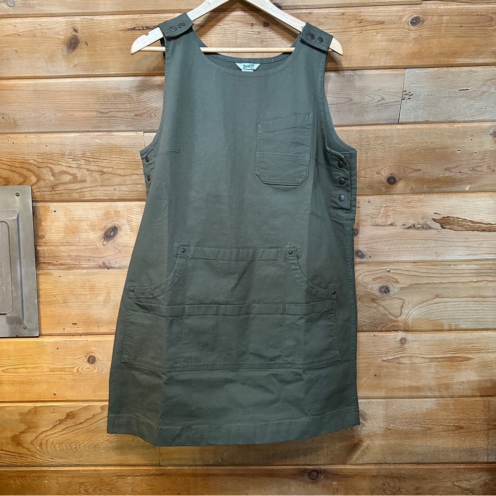 NWT DuluthFlex Fire Hose Apron Dress